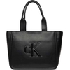 Product Calvin Klein Γυναικεία Μεσαία Τσάντα Tote Bold CK Medium Tote Μαύρο thumbnail image
