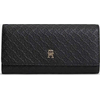 Product Tommy Hilfiger Women's Medium Wallet TH Icon LRG Flap Wallet Mono Black thumbnail image