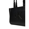 Product Calvin Klein Γυναικεία Μεγάλη Τσάντα Tote / Χειρός Monogram Μαύρη thumbnail image