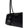Product Calvin Klein Women's Small Shoulder Bag Emblem Trio Croco Shoulder Bag Black thumbnail image