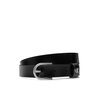 Product Calvin Klein Women's Belt, Rounded Buckle CK Loop, 25mm, Black thumbnail image