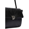 Product Calvin Klein Women's Medium Bag Emblem HW Padded Satchel Black thumbnail image