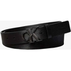 Product Calvin Klein Ανδρική Μεσαία Ζώνη Διπλής Όψης Faceted Buckle Μαύρο/Gunmetal 95cm thumbnail image