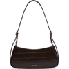 Product Calvin Klein Women's Small CK Croc Small Shoulder Bag, Dark Brown thumbnail image
