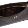 Product Calvin Klein Women's Small CK Croc Small Shoulder Bag, Dark Brown thumbnail image