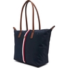 Product Tommy Hilfiger Women's Large Popette Tote Corp Tote Bag, Dark Blue thumbnail image