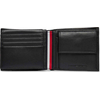 Product Tommy Hilfiger Men's Small Wallet TH Corp CC Flap and Coin, Black thumbnail image