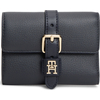 Product Tommy Hilfiger Women's Small TH Buckle Trifold Wallet, Dark Blue thumbnail image