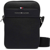 Product Tommy Hilfiger Men's Small TH Central Mini Reporter Bag, Black thumbnail image