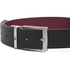 Product Tommy Hilfiger Ανδρική Μεσαία Ζώνη Διπλής Όψης Adan Rev 3.5 Pebble Μαύρο/Μπορντώ 100cm thumbnail image