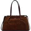 Product Tommy Hilfiger Women's Medium Soft Leather Hobo Suede Bag in Fondant Brown thumbnail image
