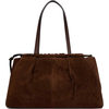 Product Tommy Hilfiger Women's Medium Soft Leather Hobo Suede Bag in Fondant Brown thumbnail image