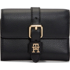 Product Tommy Hilfiger Women's Small TH Buckle Trifold Wallet, Black thumbnail image
