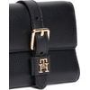 Product Tommy Hilfiger Women's Small TH Buckle Trifold Wallet, Black thumbnail image
