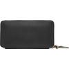 Product Tommy Hilfiger Women's Large TH Leather Zip-Around Wallet, Black thumbnail image