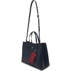 Product Tommy Hilfiger Women's Large TH Tote Icon Satchel Monogram Space Blue thumbnail image