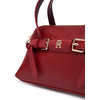 Product Tommy Hilfiger Women's Small Handbag TH Buckle Burgundy thumbnail image