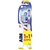 Product Aim White System Medium Toothbrush With Perlite Γαλάζιο - Μωβ 2 Τεμάχια thumbnail image