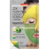 Product Purederm 2-Step Cloud Bubble Mask Yellow & Green Vegan Μάσκα Καθαρισμού Με Μηλόξυδο & Centella 23g thumbnail image