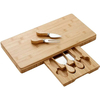 Product Ladelle Serving Plate Set 5pcs With Cheese Knives Tempa Fromagerie 40x20x3cm Natural-Inox thumbnail image