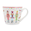 Product Maxwell & Williams Jolly Joy Joy Joy Christmas Mug Nutcracker in White Porcelain 400ml thumbnail image