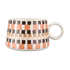 Product Maxwell & Williams 400ml Orange Porcelain Mosaic Mug thumbnail image