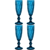 Product Casa Domani Deanna Blue Σετ Ποτηριών Σαμπάνιας 165ml 4τμχ - Μπλε thumbnail image