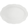 Product Casa Domani Florence Scallop Rim Oval Serving Plate 23.5cm - White thumbnail image