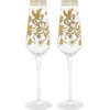 Product Maxwell & Williams White Christmas Prosecco Glasses 240ml Glass Set of 2 - Gold thumbnail image