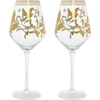 Product Maxwell & Williams White Christmas Wine Glasses 500ml Glass Set of 2 - Gold thumbnail image
