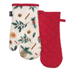 Product Ladelle Cotton Kitchen Gloves 18X33cm Evergreen - Set of 2 pieces thumbnail image