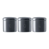 Product Maxwell & Williams Set of 3 Gray Ceramic Jars thumbnail image