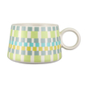 Product Maxwell & Williams Porcelain Mug 400ml Green Mosaic 400ml thumbnail image