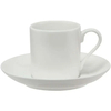 Product Maxwell&williams Espresso Cup and Saucer Straight White Basics 100ml White thumbnail image