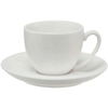 Product Maxwell&williams Coffee Cup With Saucer Coupe White Basics 100ml White thumbnail image