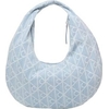 Product Calvin Klein Women's Large Emblem All Over Print Denim Hobo Bag Blue thumbnail image