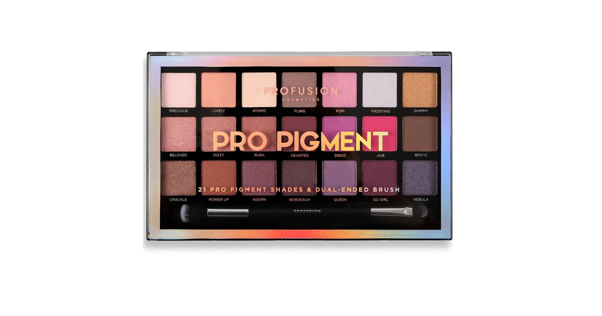 Profusion Cosmetics Παλέτα Σκιών Pro Pigment Display