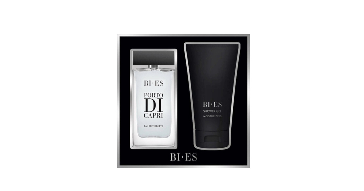 Bi-Es Porto Di Capri Set: Eau de Toilette 90ml Shower Gel 150ml with only