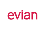 EVIAN brand logo