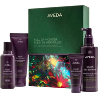Product Aveda Σετ Περιποίησης Μαλλιών Full Of Wonder Invati Ultra Advanced Thickening Essentials: Exfoliating Shampoo: Light 100ml + Exfoliating Conditioner: Light 100ml + Revitalizing Scalp Serum 150ml + Invati Ultra Advanced™ Fortifying Leave-in Treatment 25ml base image
