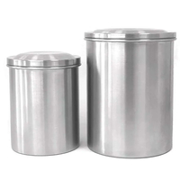 Product Cook-Shop Inox Δοχεία Αποθήκευσης (Σετ 2 Τμχ) 800/1800ml base image