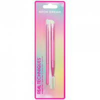 Product Real Techniques Σετ 2τμχ με Πινέλα Μακιγιάζ για Eye Liner Neon Dream  Painted Liner & Brow Duo base image
