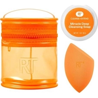 Product Real Techniques Miracle Blend + Cleanse Set Σετ Σφουγγαράκια & Καθαριστικό 3 Τεμάχια base image
