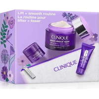 Product Clinique Lift+Smooth Routine Skincare Face Care Set: Clinique Smart Clinical Repair™ Lifting Face + Neck Cream 50 ml + Clinique Smart Clinical Repair™ Wrinkle Correcting Serum 10 ml + Clinique Smart Clinical Repair™ Wrinkle Correcting Eye Cream 5 ml + Toiletry Bag base image