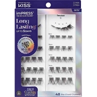 Product Kiss imPRESS Pre-glued Long Lasting Multi 04 Ψεύτικες Βλεφαρίδες 1 Ζευγάρι - 04 base image