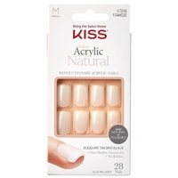 Product Kiss Τεχνητά Νύχια Salon Acrylic Natural Medium Nails - Euphoria base image
