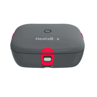 Product Faitron Δοχείο Φαγητού Θερμαινόμενο Φορητό Heatsbox 925ml 160W Anthracite-Red base image