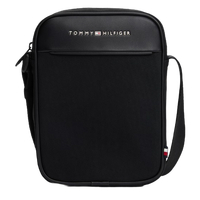 Product Tommy Hilfiger Ανδρική Μικρή Τσάντα Ώμου TH Foundation Mini Reporter Μαύρη base image