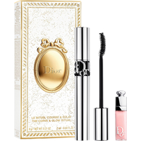 Product Dior Diorshow & Dior Addict The Curve & Glow Ritual Set Holiday Limited Edition Σετ Μακιγιάζ: Diorshow Iconic Overcurl 090 Black 6g & Mini Dior Addict Lip Maximizer 001 Pink 2ml base image