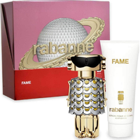 Product Rabanne Fame Women's Fragrance Set: Eau de Parfum 50ml & Body Lotion 100ml base image